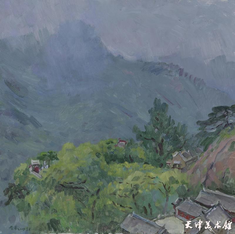 017-吴云华-千山烟雨-80x80cm2008.JPG