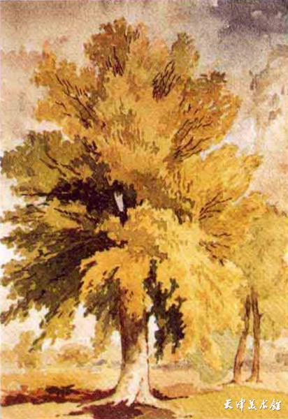 图四《水彩风景写生》,1911年.jpg 图四《水彩风景写生》,1911年.jpg